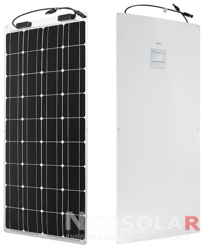 Flexibilní solární panel Renogy 100Wp/12V Monokrystalický flexibilní solární panel s vrchní ETFE fólií. Panel se skládá ze 36 článků. Nezávislý zdroj energie pro lodě, jachty, karavany, chaty apod.